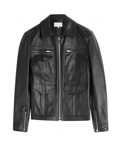 Maison Margiela MM10 Bovine Calf Leather Jacket