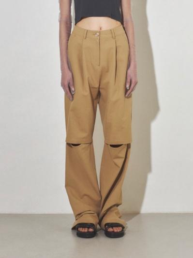 Cotton Layered Trouser