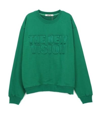 Locle by lowclassic 15 SPRING LOCLE VISION SWEATSHIRTS GREEN