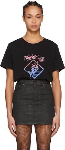 생로랑 Paradise Trip 티셔츠 XS