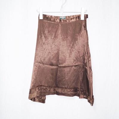Toga silk brown skirt  