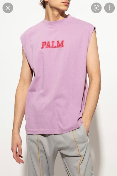 palm angels 팜엔젤스 슬리브리스 티셔츠