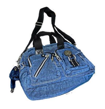 Kipling blue navy detail cross bag 키플링 블루 네이비 디테일 크로스 백