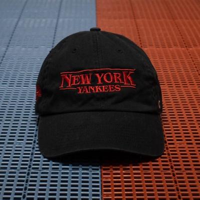 VINTAGE STRANGER THINGS X NEWYORK YANKEES X 47BRAND HAT 