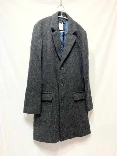 A.P.C. harris tweed wool coat