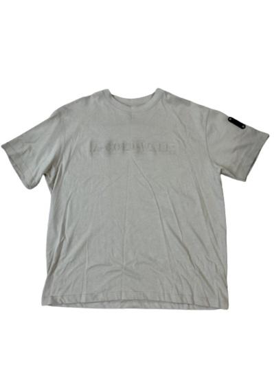 [XL] 어콜드월 DEBOSSED 로고 티셔츠 라이트그레이