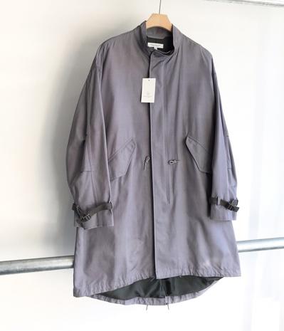 Beauty & youth by united arrows rayon cotton fishtail coat