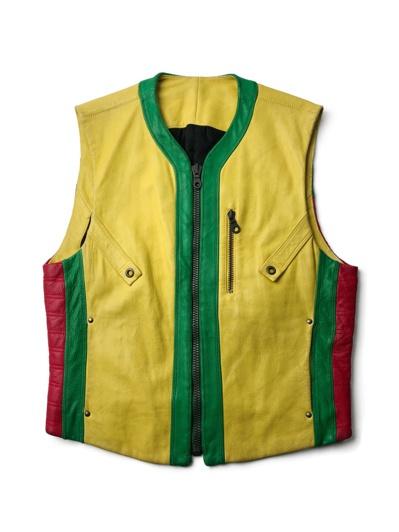 ISSEY MIYAKE 1993aw leather vest