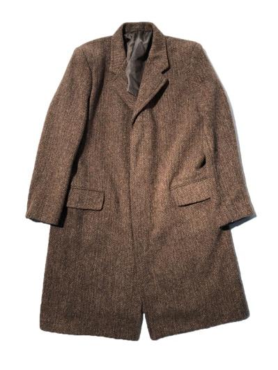 80s Comme Des Garcons HOMME x Harris Tweed coat