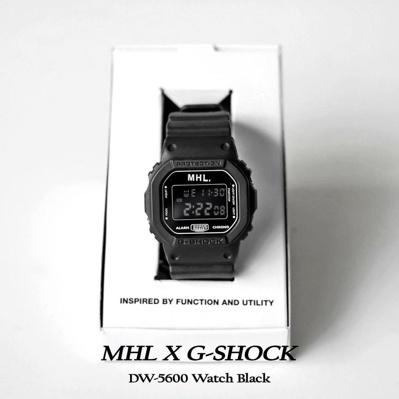 MHL 지샥 DW-5600 블랙 카시오 협업 시계