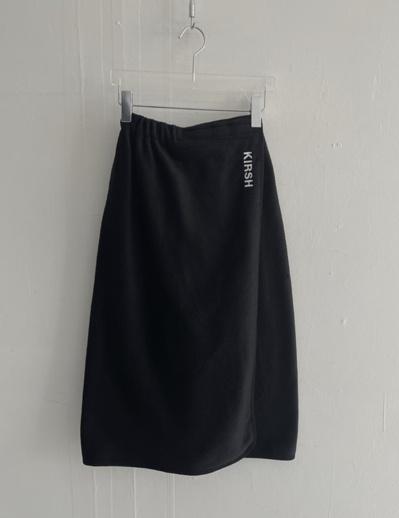 *Black embroidered velcro skirt (mixed poly)