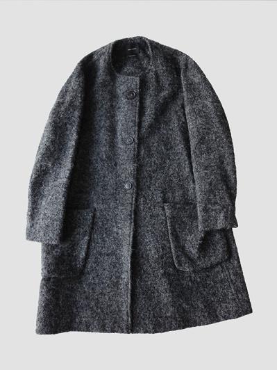isabel marant - mohair light coat (m, charcoal )