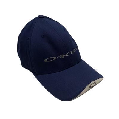 2000s oakley oval logo cap 