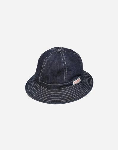 Denim Ball Bucket Hat , Blue