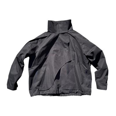 aop Multi layered jacket_Black 2