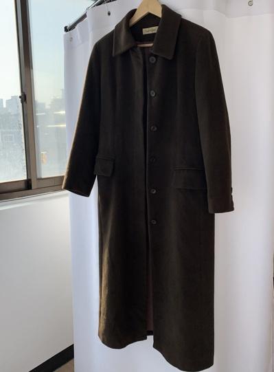 CALVIN KLEIN wool long coat