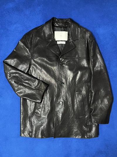 lambskin half leather jacket 마지막 가격