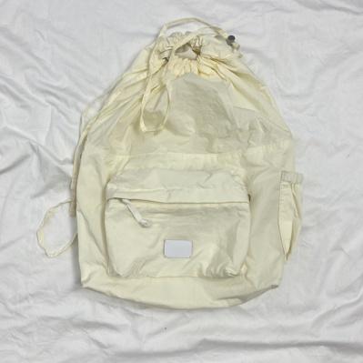 fennec drawstring backpack white