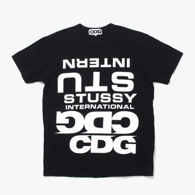 STUSSY X CDG "T-Shirts"